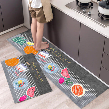 Fashion Simple Nordic Style Kitchen Mat Floor Carpet